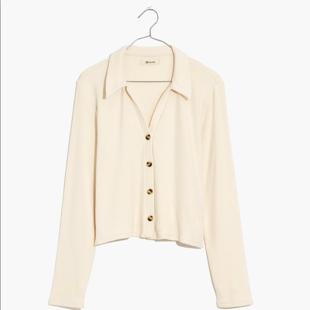 Madewell polo sweater